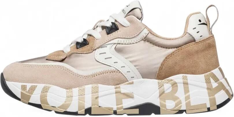 Voile Blanche Club105 suede sneakers Beige