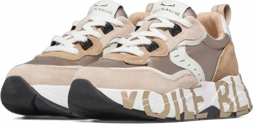 Voile Blanche Club105 suede sneakers Beige - Foto 4