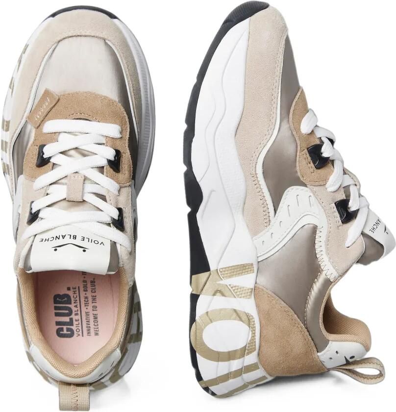 Voile Blanche Club105 suede sneakers Beige - Foto 2