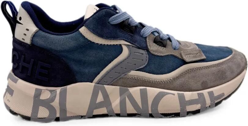 Voile Blanche Clubo1 sneakers met logoprint Blauw