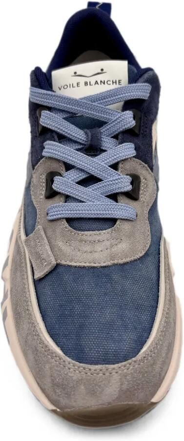 Voile Blanche Clubo1 sneakers met logoprint Blauw - Foto 2