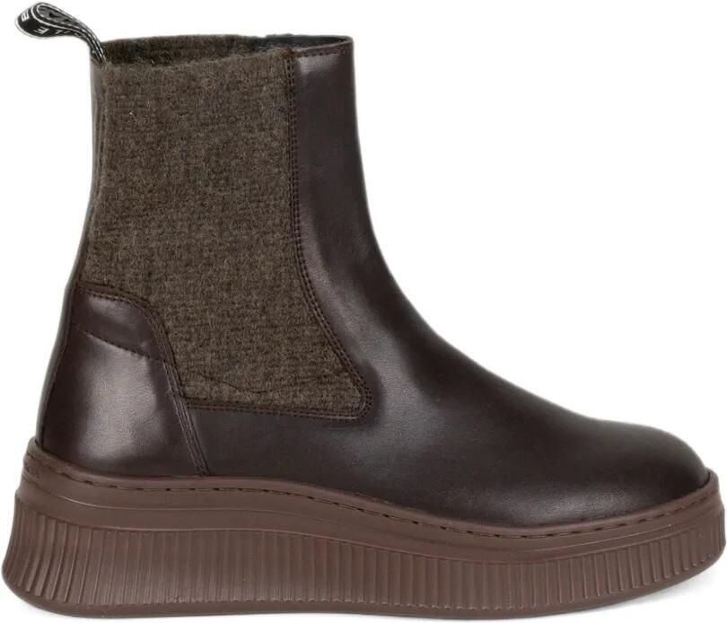 Voile Blanche Flaurence panelled boots Bruin