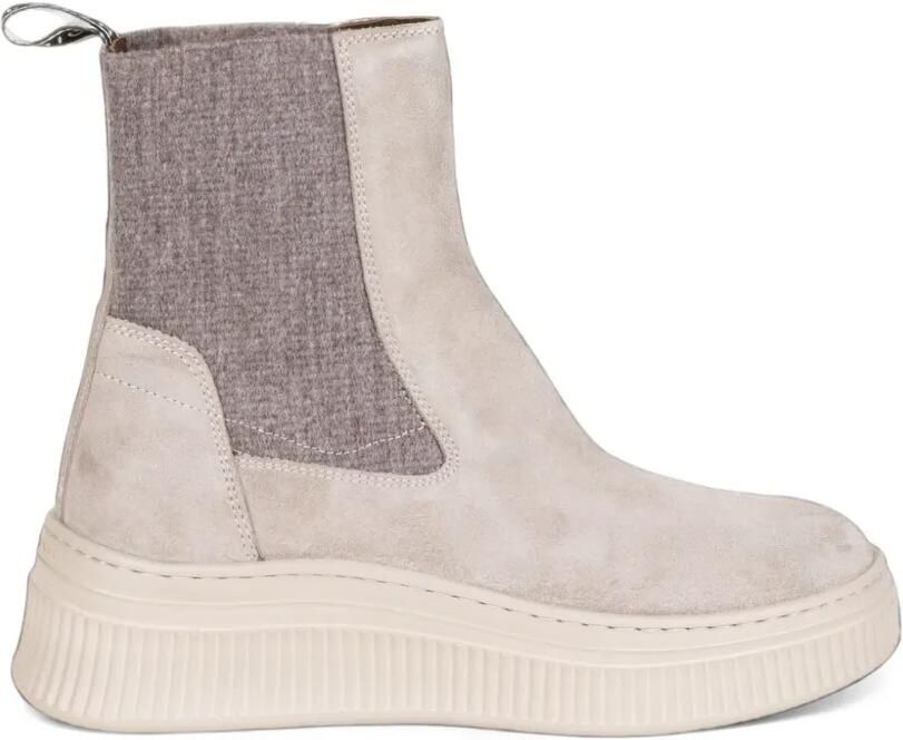 Voile Blanche Flaurence panelled boots Grijs