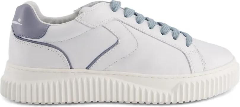 Voile Blanche Lipari sneakers met geribbelde zool Wit - Foto 4