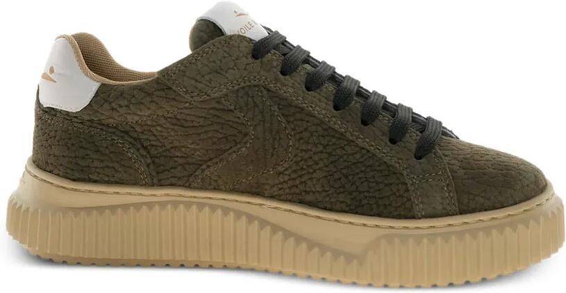 Voile Blanche Lipari textured leather sneakers Groen - Foto 4