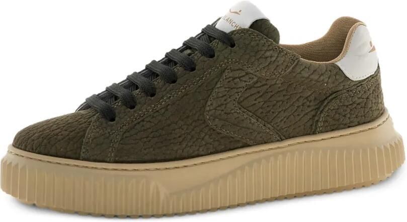 Voile Blanche Lipari textured leather sneakers Groen - Foto 3