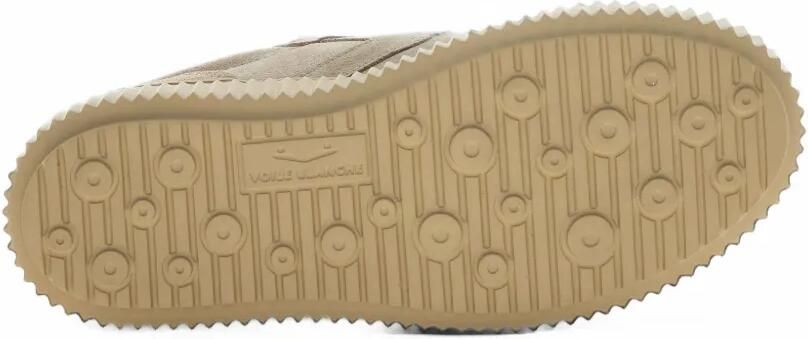 Voile Blanche logo-patch panelled sneakers Beige - Foto 5