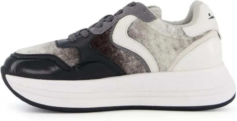 Voile Blanche Melany sneakers met vlakken Grijs