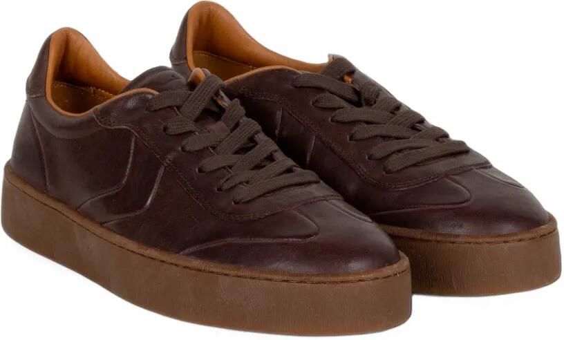 Voile Blanche Mind 02 leather lace-up sneakers Bruin - Foto 3