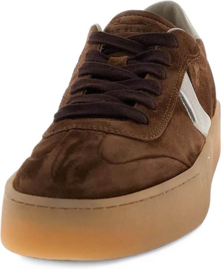 Voile Blanche Mind 02 W metallic-effect leather sneakers Bruin - Foto 2