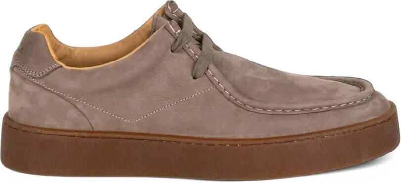 Voile Blanche Mind Paraboot panelled moc-toe sneakers Beige