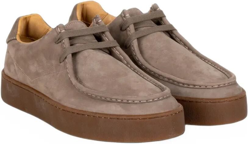 Voile Blanche Mind Paraboot panelled moc-toe sneakers Beige - Foto 3
