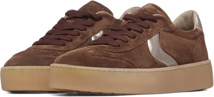 Voile Blanche Mind suede sneakers Bruin - Foto 5
