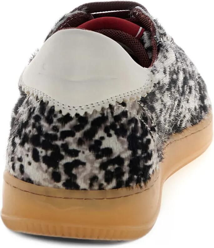 Voile Blanche Olivia Court leopard-print leather sneakers Zwart - Foto 2