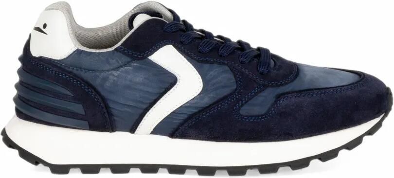 Voile Blanche Paris Power panelled sneakers Blauw