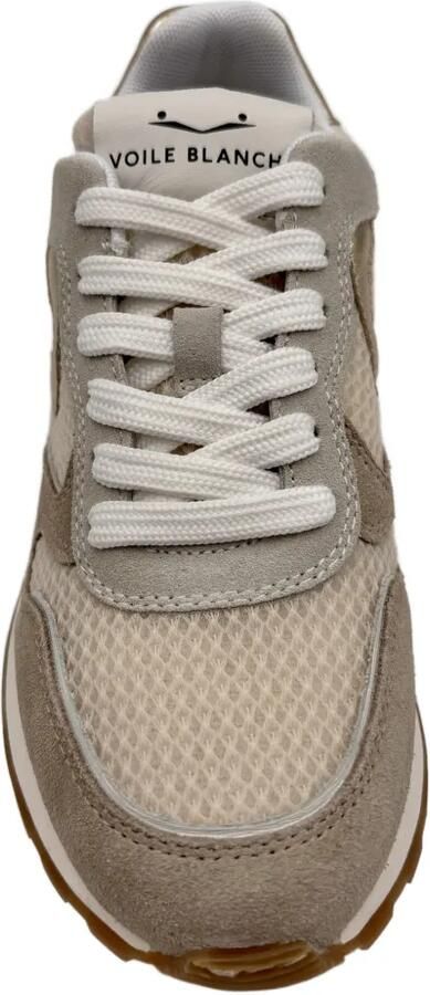 Voile Blanche Paris suède sneakers Beige - Foto 2