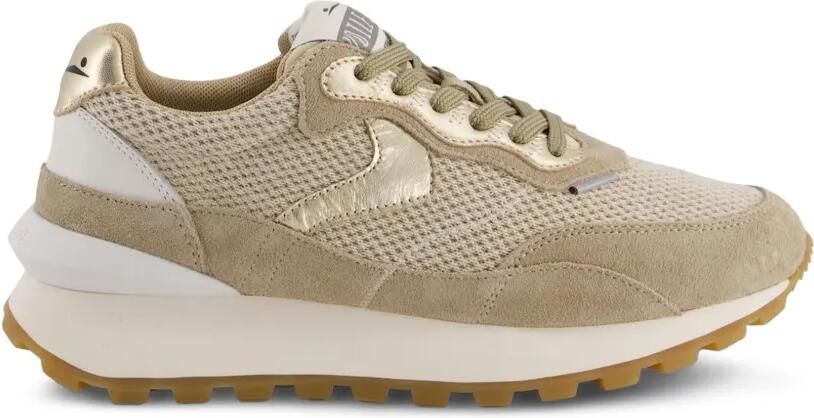 Voile Blanche Qwark sneakers met vlakken Bruin