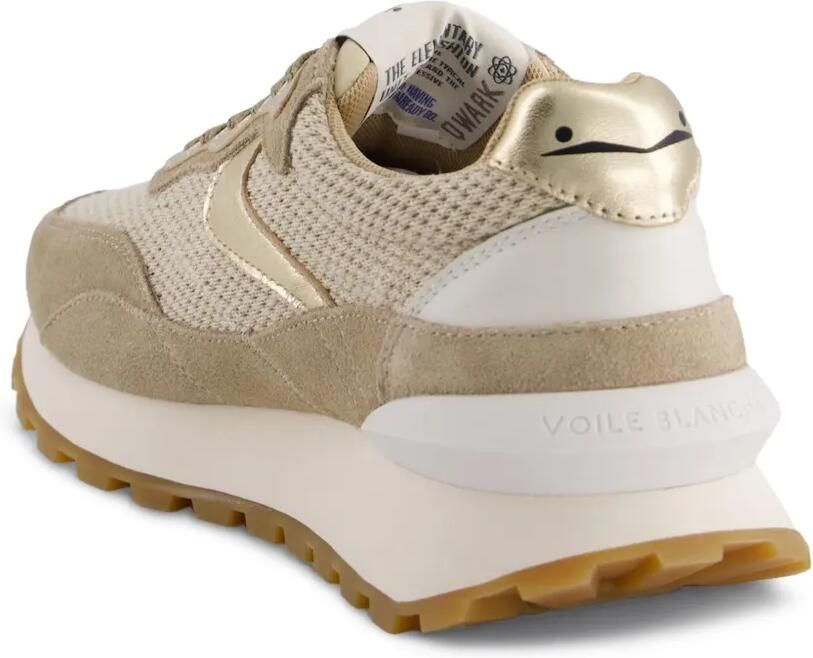 Voile Blanche Qwark sneakers met vlakken Bruin - Foto 2