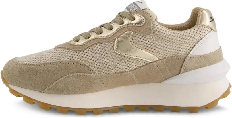 Voile Blanche Qwark sneakers met vlakken Bruin - Foto 4