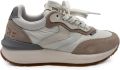 Voile Blanche Qwark sneakers met vlakken Beige - Beige