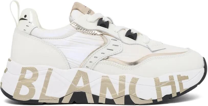 Voile Blanche Sneakers met logoprint Wit