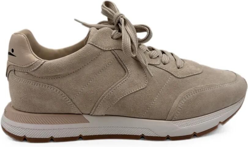 Voile Blanche Storm-015 suède sneakers Beige