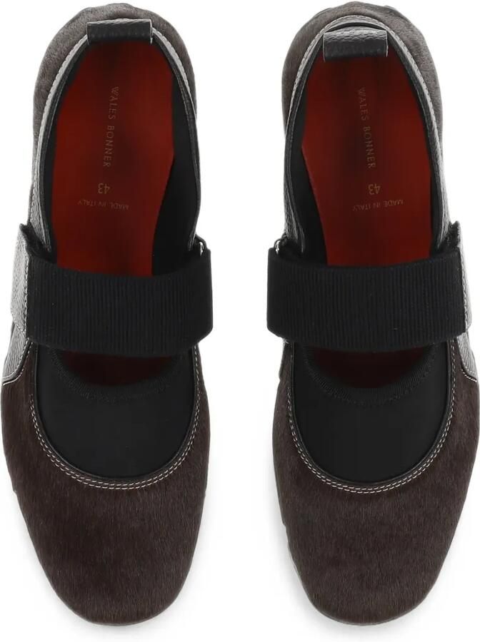 Wales Bonner Jewel Mary Jane schoenen Bruin - Foto 2