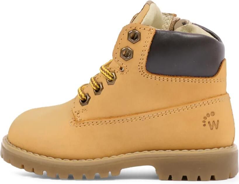 Walkey Enkellaarzen met veters Beige - Foto 3