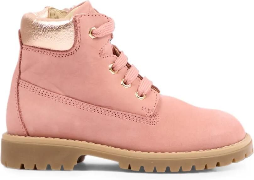Walkey Enkellaarzen met veters Roze - Foto 5