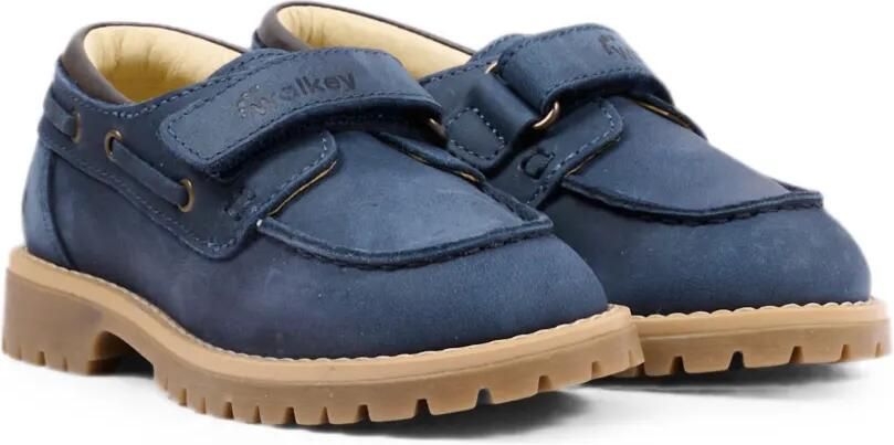 Walkey Loafers met klittenband Blauw - Foto 2