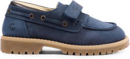 Walkey Loafers met klittenband Blauw