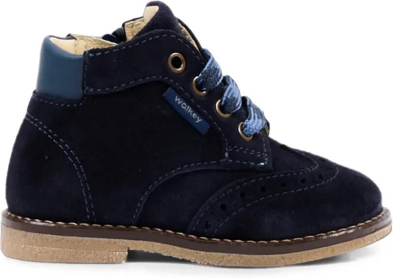 Walkey Veterlaarzen met brogue-detail Blauw