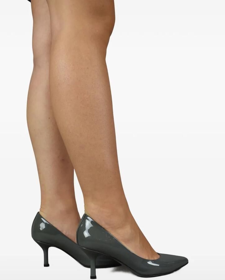 Walter Steiger Lakleren pumps Grijs - Foto 2
