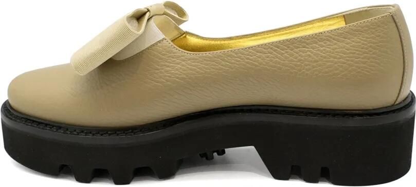 Walter Steiger Leren loafers met strik Beige - Foto 4