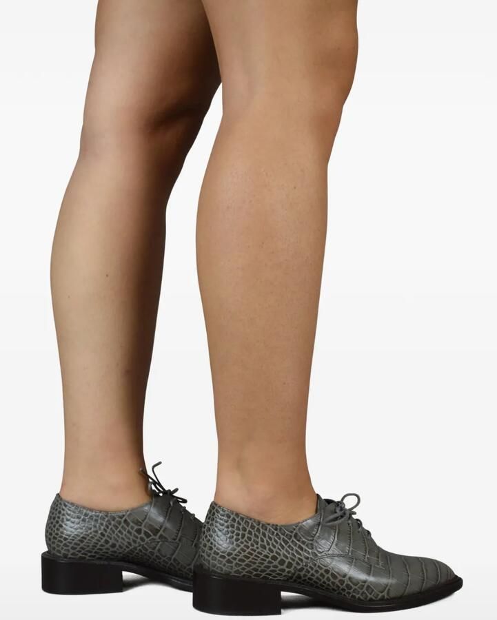 Walter Steiger Leren Oxford schoenen Grijs - Foto 3