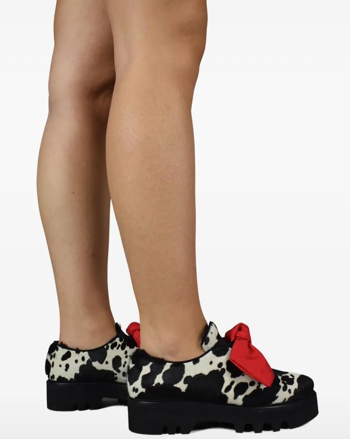 Walter Steiger Loafers met strik met stippen Zwart - Foto 2