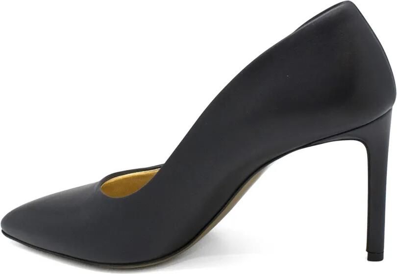 Walter Steiger Pumps met leren hak Blauw - Foto 2