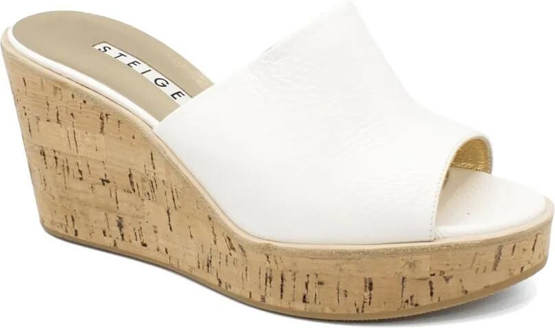Walter Steiger Sandalen met plateauzool Wit - Foto 2
