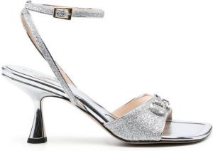 Wandler Julio sandalen met enkelband Zilver