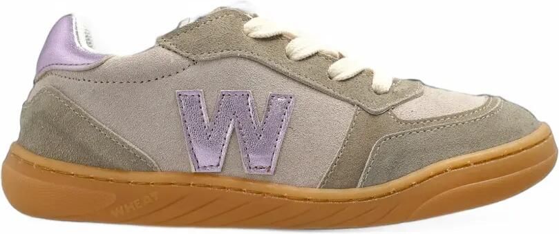 WHEAT Aslan leren sneakers met vlak Grijs - Foto 3