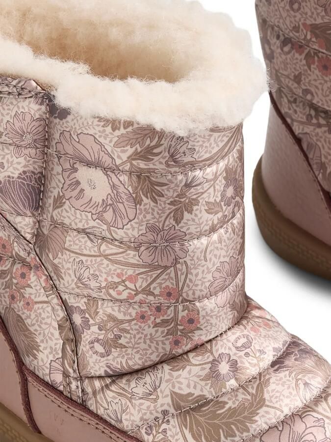 WHEAT Delaney 2.0 Tex snowboots met bloe print Goud - Foto 2