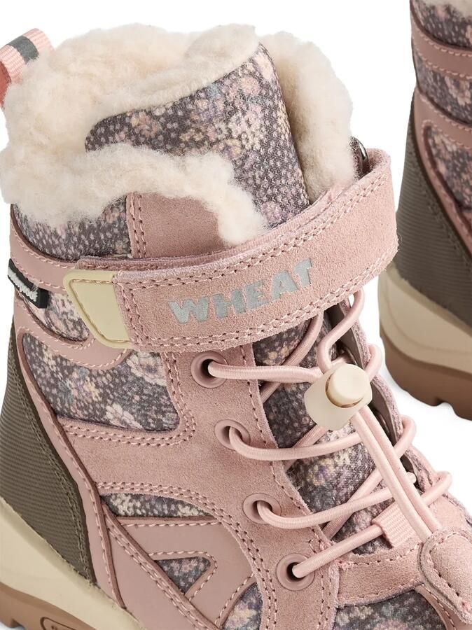 WHEAT Dixie Tex snowboots met bloe print Roze - Foto 3