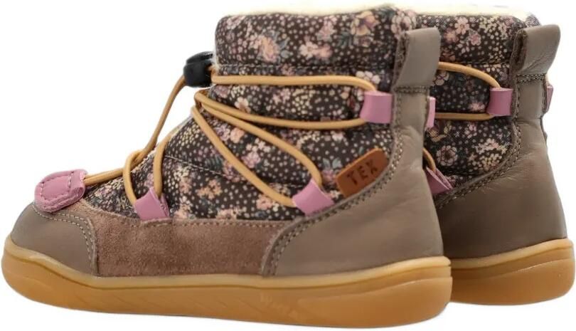 WHEAT Milan Tex enkellaarzen met bloe print Bruin - Foto 3
