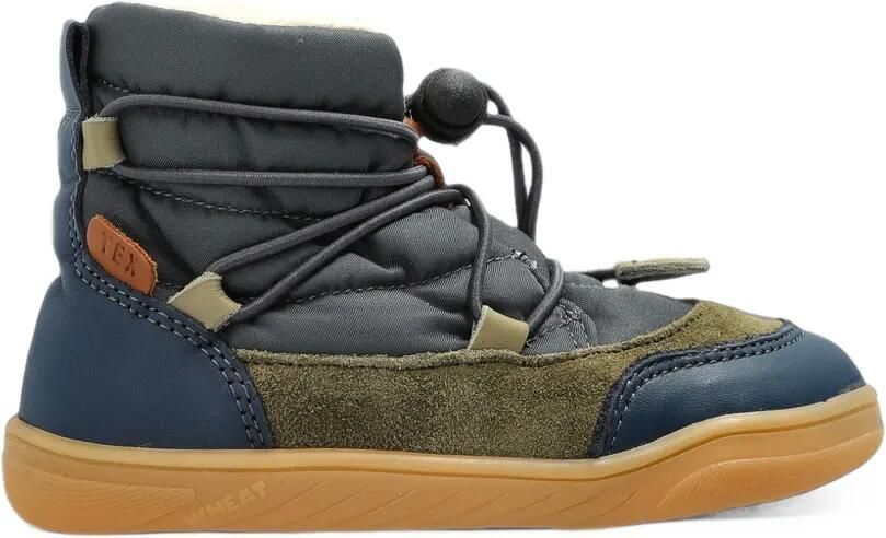 WHEAT Milan Tex enkellaarzen met vlakken Blauw - Foto 3