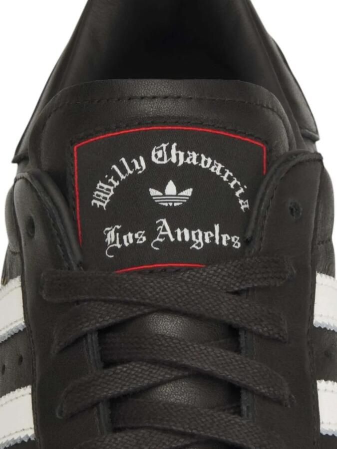 Willy Chavarria x adidas Superstar leren sneakers Zwart