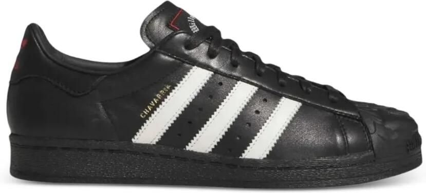 Willy Chavarria x adidas Superstar leren sneakers Zwart - Foto 4