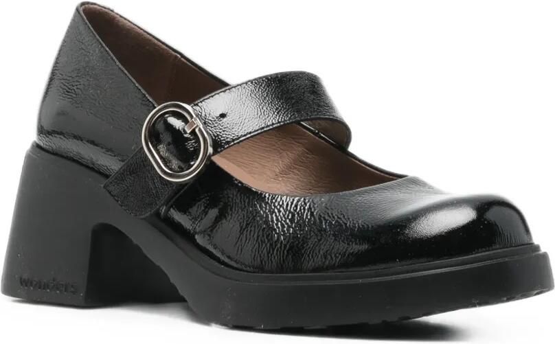 Wonders Leren pumps Zwart - Foto 2