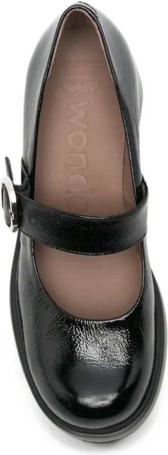 Wonders Leren pumps Zwart - Foto 4