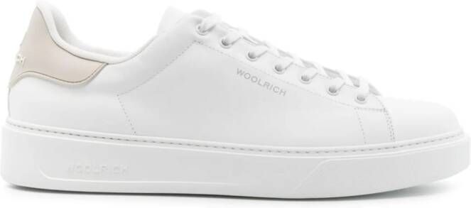 Woolrich Leren sneakers Wit