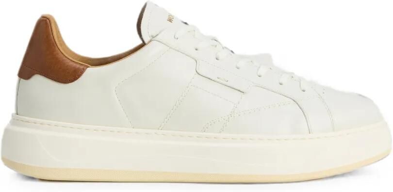Woolrich Arrow leren sneakers Wit
